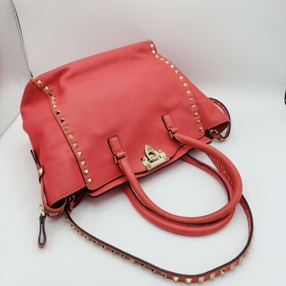 Valentino Garavani Rockstud Satchel Bag - Picture 5 of 15